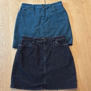 Carve Designs Cord Mini Skirt Bundle
